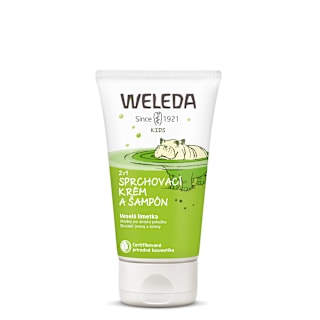 Sprchovací krém a šampón 2 v 1 veselá limetka WELEDA