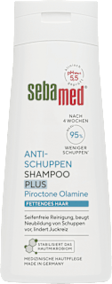 Shampoo Antischuppen Plus Piroctone Olamine sebamed