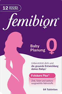 Femibion 0 Baby Planung Tabletten 84 St femibion