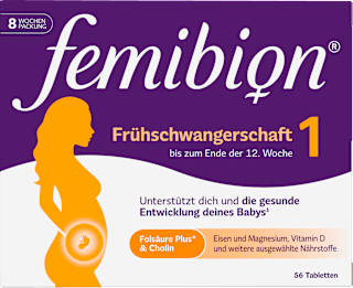 Femibion 1 Frühschwangerschaft Tabletten 56 St femibion