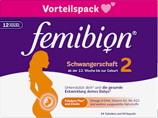 Femibion 2 Schwangerschaft, 84 Tabletten und 84 Kapseln femibion