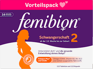 Femibion 2 Schwangerschaft, 112 Tabletten und 112 Kapseln  femibion