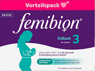Femibion 3 Stillzeit, 112 Tabletten und 112 Kapseln femibion