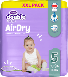 double care AirDry pelene vel. 5 (11 - 18 kg) Violeta