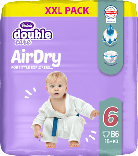 double care AirDry pelene 6 junior plus (16+ kg) Violeta
