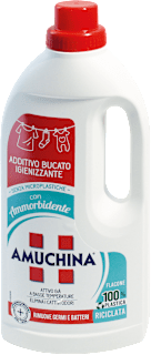 Additivo bucato igienizzante con ammorbidente AMUCHINA