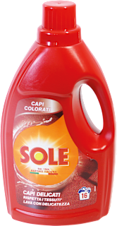 Detersivo per capi delicati e colorati SOLE
