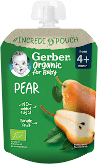 Mus owocowy gruszka po 4. miesiącu życia Gerber Organic