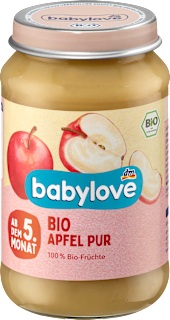 Piure de măr ECO 5+ babylove