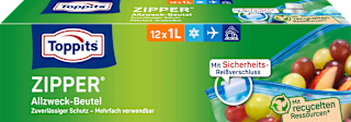 Zipper Allzweckbeutel 1 L Toppits