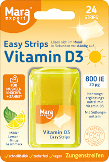 Easy Strips Vitamin D3 Zungenstreifen Mara