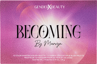 Lidschatten & Blush Palette, Becoming by Marvyn, 20 g