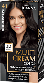 Farba do włosów Multi Cream Color 41 Czekoladowy Brąz JOANNA