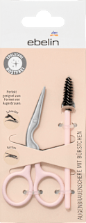 Škarjice za oblikovanje obrvi s krtačko, več različic ebelin