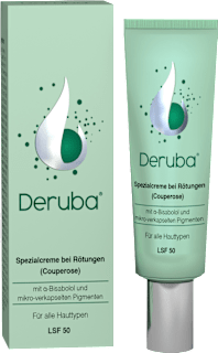 Deruba Creme bei Rötungen LSF 50+ Deruba