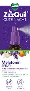 Wick ZzzQuil GUTE NACHT SPRAY mit Lavendel- und Orangengeschmack WICK