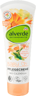Negovalna krema z bio ognjičem alverde BABY