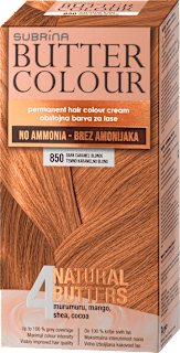 Barva za lase Butter Colour, 850 Temno karamelno blond SUBRiNA