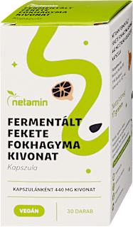 Fermentált fekete fokhagyma kivonat netamin