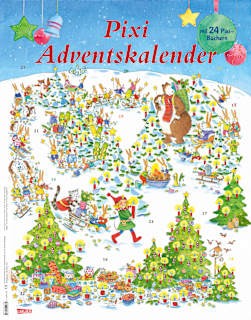 Adventskalender 2025 Pixi Leporello Carlsen