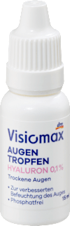 Gocce oculari con acido ialuronico visiomax