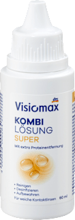 Kombinált oldat lágy kontaktlencsékhez Super Visiomax