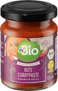 Bio vörös currypaszta dmBio