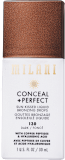 Tekoče bronzing kapljice Conceal + Perfect, 130 Dark MILANI