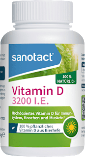 Vitamin D 3.200I.E. Tabletten sanotact