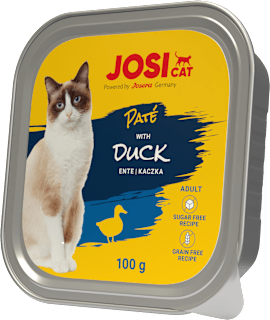 Karma mokra dla kota pasztet z kaczką JosiCat