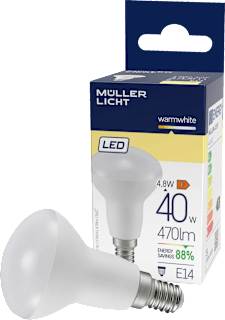 LED Reflektor R50 40W E14 470lm Müller Licht