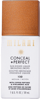Conceal + Perfect Bronzing Drops tekući bronzer – 120 Medium MILANI
