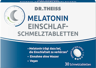 Dr. Theiss Melatonin Einschlaf-Schmelztabletten 30 St DR.THEISS