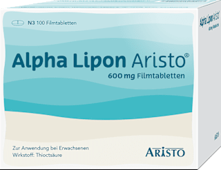 Alpha Lipon Aristo 600mg Thioctsäure Filmtabletten ARISTO
