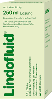 Lindofluid 0,5 g/100 g Campher, Lösung zur Anwendung auf der Haut ARISTO