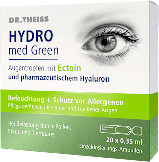 Dr. Theiss Hydro Med Green Augentropfen 20 Ampullen à 0,35 ml DR.THEISS
