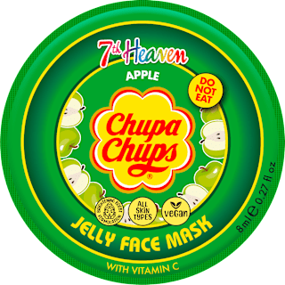 Chupa Chups mască de față pentru copii cu măr și vitamina C 7th Heaven