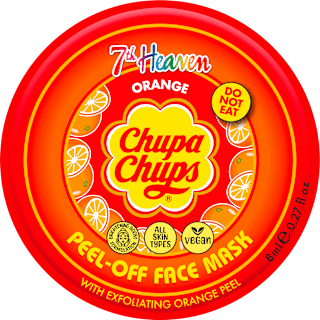 Chupa Chups mască de față pentru copii cu portocale 7th Heaven