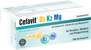 Cefavit D3 K2 Mg 4000 I.E. Hartkapseln 100 St Cefavit