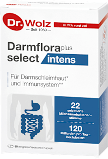 Dr. Wolz Darmflora plus select intens Kapseln 80 St Darmflora