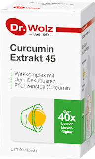 Dr. Wolz Curcumin Extrakt 45 Kapseln 90 St Curcumin