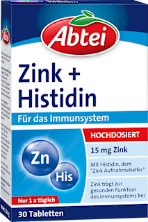 Zink plus Histidin Tabletten Abtei