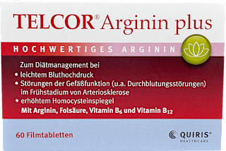 TELCOR Arginin plus Tabletten 60 St TELCOR