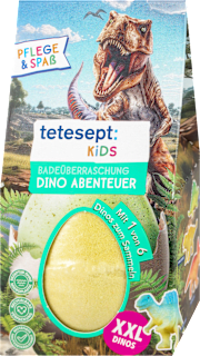 DINO AVANTURA penušava kupka u obliku jajeta za decu, 3+ godina  tetesept: KIDS