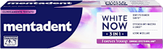 Dentifricio White Now 3in1 Forever Young mentadent