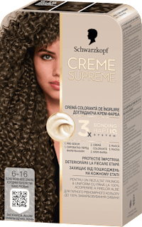 Boja za kosu – 6-16 Cool Ash Dark Blonde Schwarzkopf CREME SUPREME