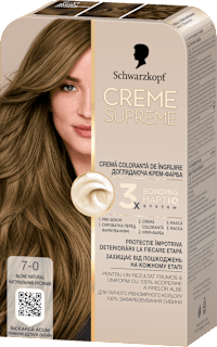 Boja za kosu – 7-0 Blond Natural Schwarzkopf CREME SUPREME