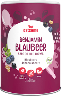 Smoothie Bowl Benjamin Blaubeer oatsome