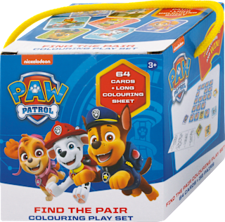 Pexeso Paw Patrol s maľovankou  PAW PATROL