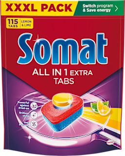 tablety do myčky All in 1 Extra Lemon Somat
